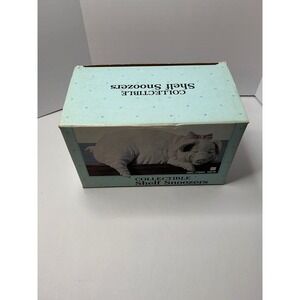 Collectible Shelf Snoozers Pig Figurine, Sleeping‎ Pig with Bow, Home Decor